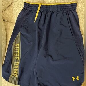 Notre Dame Under Armor Shorts
